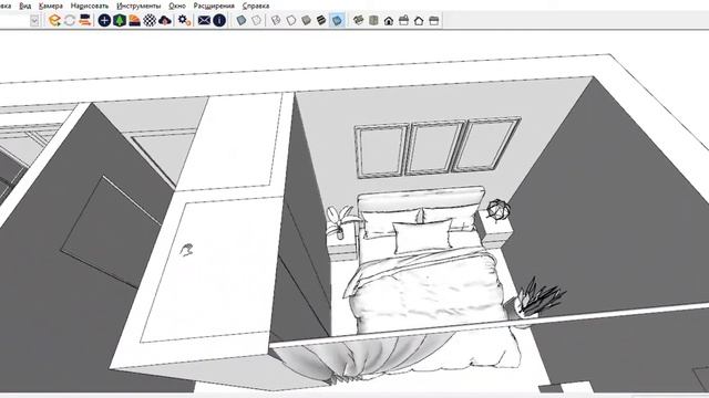 Белая модель. Обзор планировки смотреть онлайн