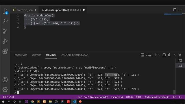 MongoDB - CRUD (Parte III - Update) /// Banco de Dados 3 смотреть онлайн