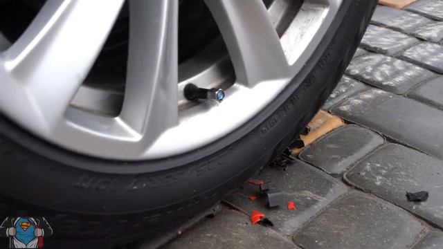 Crushing Crunchy & Soft Things By Car! Experiment BMW Vs Tractor, Eggs, Fruits