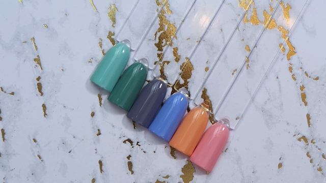 LUXA POLISH Swatching and First Impressions! | Gel Nail Polish Colors смотреть онлайн