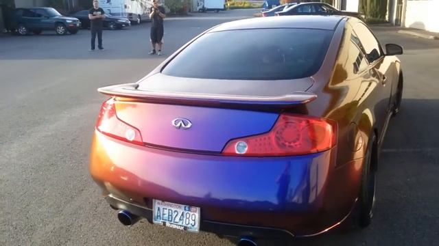 G35 gloss chameleon vinyl wrap смотреть онлайн