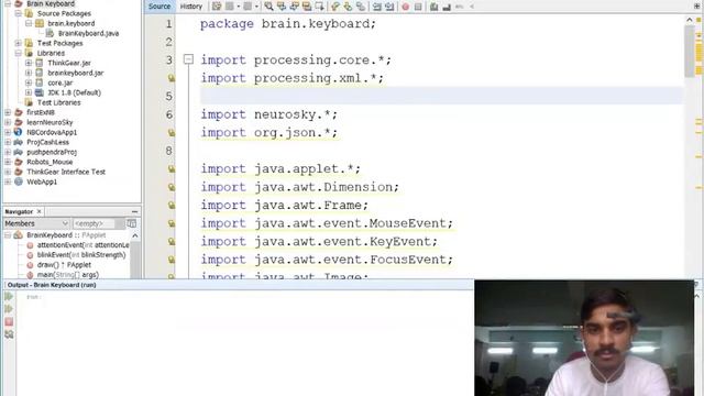 virtual Keyboard control on Eye Blink смотреть онлайн