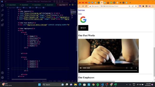 First Project using HTML and ChatGPT-Build Your Own Website|Step-by-Step Tutorial for Beginners-202 смотреть онлайн