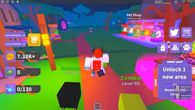 Такие деньги за конфеты?!|Roblox|Halloween Simulator| смотреть онлайн