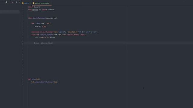 Erstes SlashCommand (UserInfo) | | Folge#2 | ? Discord Python V3 [discord4py] смотреть онлайн