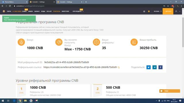 Coinsbit.io - Что делать дальше? Верификация аккаунта и реферальная программа смотреть онлайн