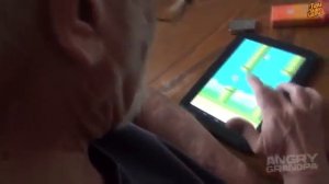 злой дед на русском flappy bird