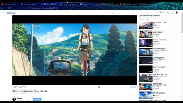 Suzume no Tojimari (2022) Sub Indonesia .. смотреть онлайн