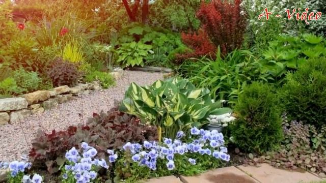 ?Великолепные садовые пейзажи Идеи для вашего сада / Examples of beautiful gardens / A - Video смотреть онлайн
