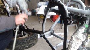 Проект ИЖ ПЛАНЕТА5 - Подготовка к покраски. Покраска рамы.  ЭПИЗОД 2.