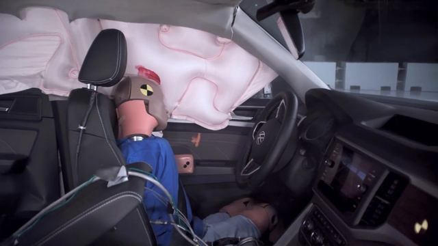 2021 Volkswagen Atlas updated side IIHS crash test смотреть онлайн