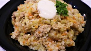 Очень ленивые голубцы с фаршем, готовим прямо в кастрюле! #15