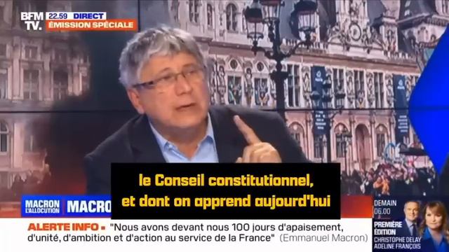 Macron fonce droit dans un mur ! - réaction d'Eric Coquerel sur @BFMTV смотреть онлайн