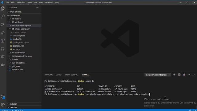 2- Push Container Image to GCP смотреть онлайн