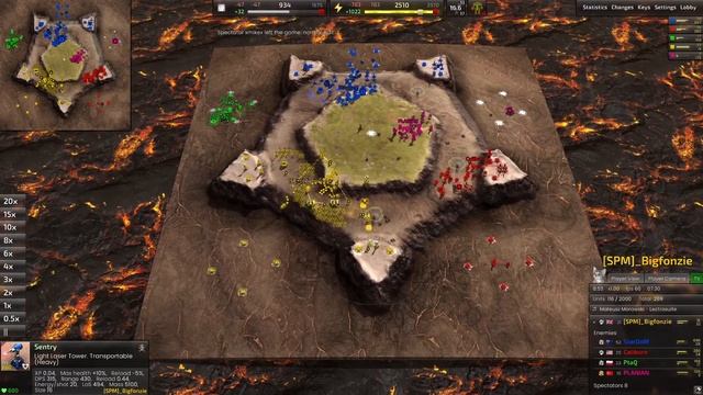 RTS BATTLE ROYALE Map in Beyond All Reason 1v1v1v1v1's! смотреть онлайн