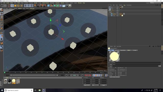Cinema 4D - REALISTIC Material | Glass, Glow, Shine ( Free Download ) смотреть онлайн