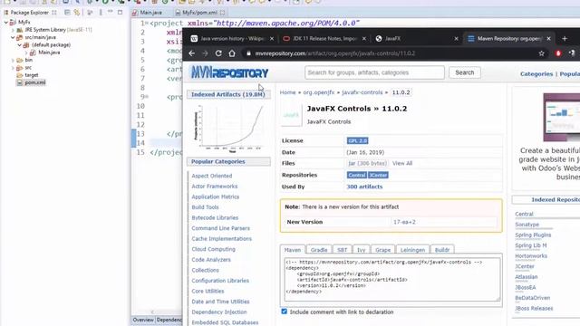 Java FX Tutorial #8 - OpenJFX with Java 11 and above смотреть онлайн