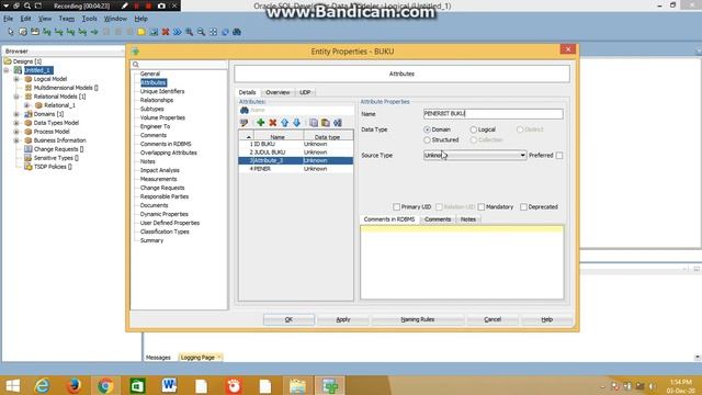 Membuat Entitas dan Relasi Perpustakaan Mengunakan SQL Data Modeler смотреть онлайн