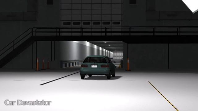 Varied Crash Tests #10 - Honda Civic | BeamNG Drive смотреть онлайн