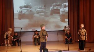 Сценка "Василий Теркин". Постановка Клишина О.П.