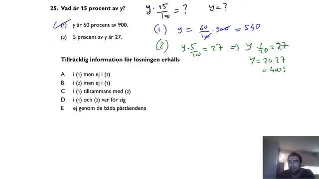 83_Lösningsförslag på 2018 Vår, NOG, 23-28 frågor, Provpass 4. Högskoleprovet - KVANTITATIV - kurs смотреть онлайн