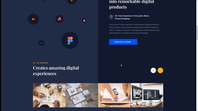 Rasalina personal portfolio figma template vcard portfolio смотреть онлайн