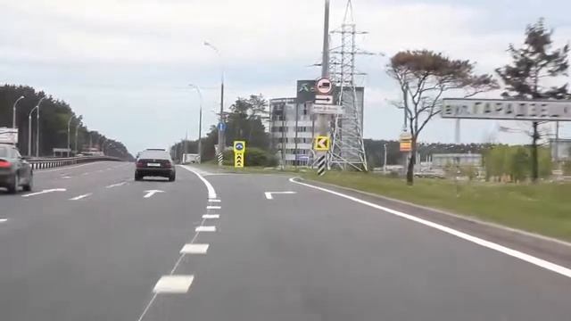 ПДД РБ. Снижайте скорость на полосе торможения