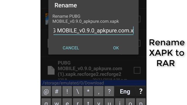 How to install xapk file on android...? PUBG in Android смотреть онлайн