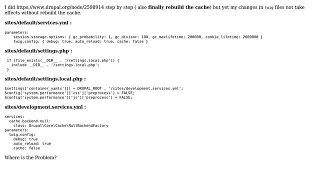 Drupal: Turn off Twig cache (3 Solutions!!) смотреть онлайн