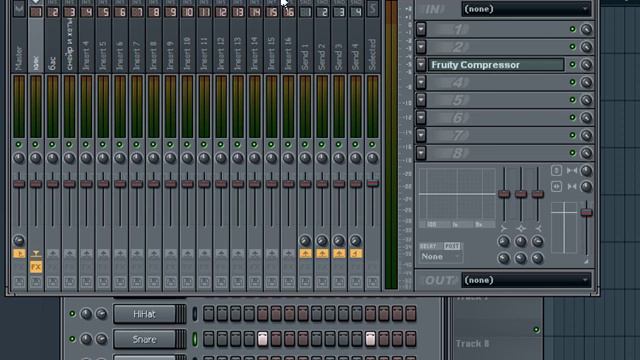 Видео урок № 2.6 Mixer FL-Studio. Микшер
