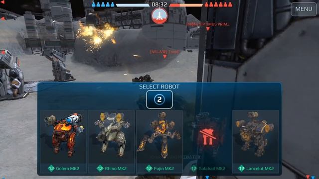 MRK II Galahad With Max Level Spark Gameplay | Lightning Build | War Robots смотреть онлайн