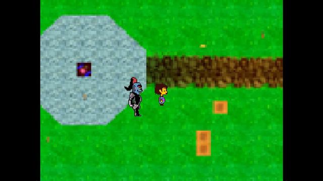 Undertale, but Undyne always chases me... смотреть онлайн
