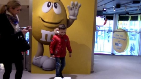 ММдэмс магазин в Лондоне Лего M&M shop London Lego ЧАСТЬ 1