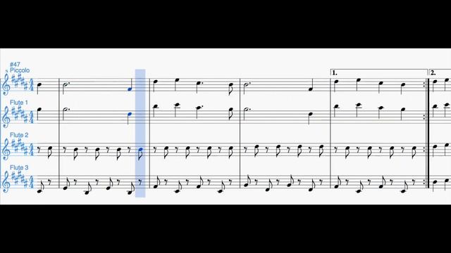 The World Revolving (For Piccolo and Three Flutes) смотреть онлайн