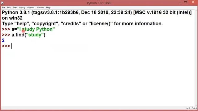 find() String Method || Strings in Python (Part-12) || Python Tutorials-Class 11 & 12 CS смотреть онлайн