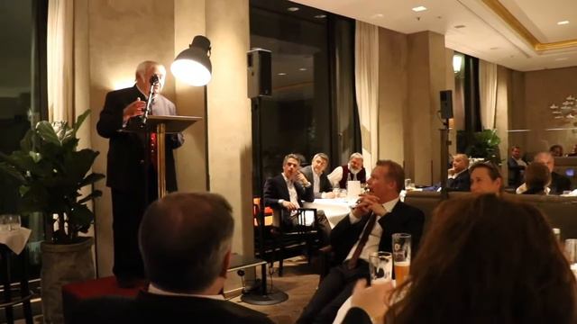 Richard Süßmeier @ Jahresessen 2018 der Münchner Innenstadtwirte @ Kuffler Restaurant Bar Grill смотреть онлайн