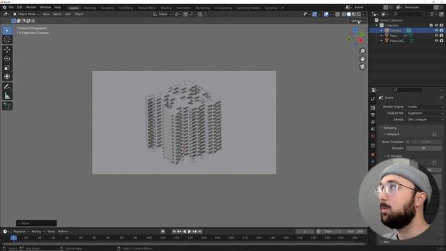 Create Sci-Fi Structures w/ Geometry Nodes (Blender Tutorials) смотреть онлайн
