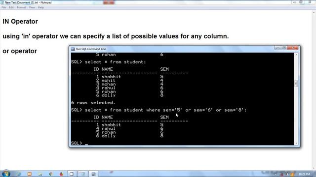 Oracle in Hindi By Pankaj Panjwani #14 | IN Operator смотреть онлайн