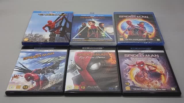 ЧЕЛОВЕК-ПАУК - фильмы с Томом Холландом 4K UHD - 3D - Blu-ray - SPIDER-MAN (2017 - 2021) - Jon Watts смотреть онлайн