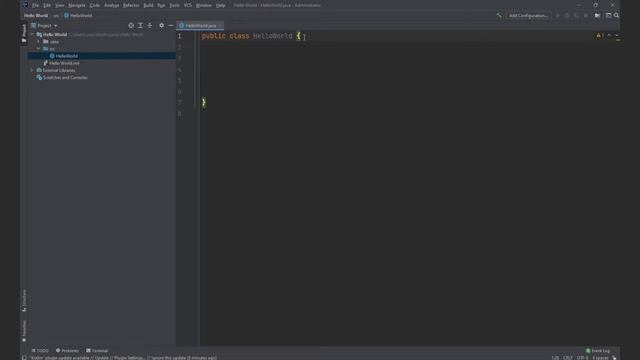 1.(Java) Установка среды разработки(Hello World) смотреть онлайн
