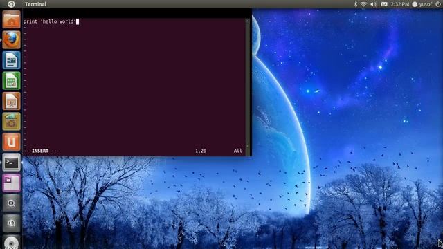 Hello World using Python (Tutorial 1) смотреть онлайн