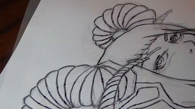 Speed Drawing: Girl demon (Ускоренное рисование: Девушка демон) смотреть онлайн