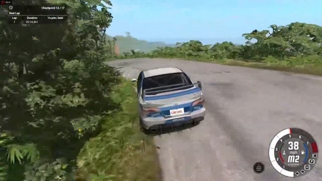 BeamNG Rally Championship 3 | Mountain Race (Jungle Rock Island) | смотреть онлайн