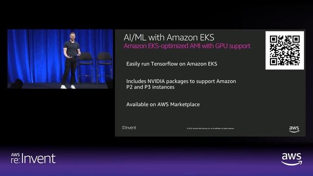 AWS re:Invent 2018: [REPEAT 1] Deep Dive on Amazon EKS (CON361-R1) смотреть онлайн