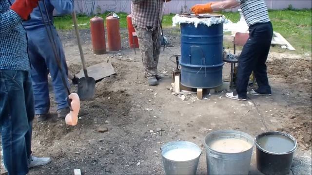 Керамический симпозиум Московских художников. Обжиг "Раку" и "Обвара" ,с.Вятское, июнь 2017г. смотреть онлайн