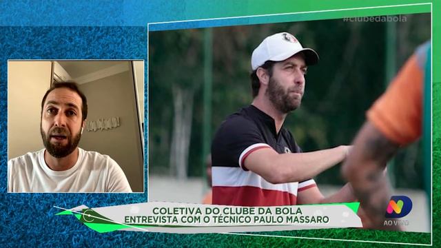 Coletiva do Clube da Bola: entrevista com o técnico do Joinville, Paulo Massaro смотреть онлайн
