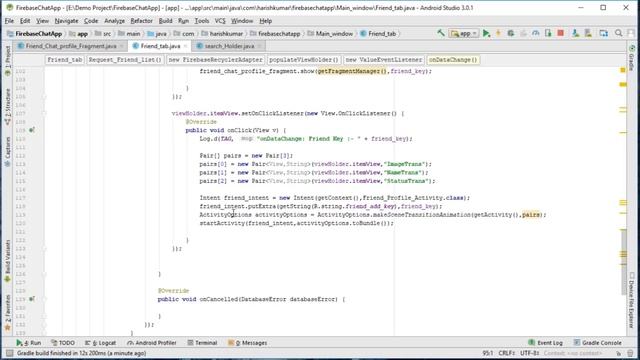 Dialog Fragment for Chat Activity #40 Android Firebase Chat App in Hindi/Urdu смотреть онлайн