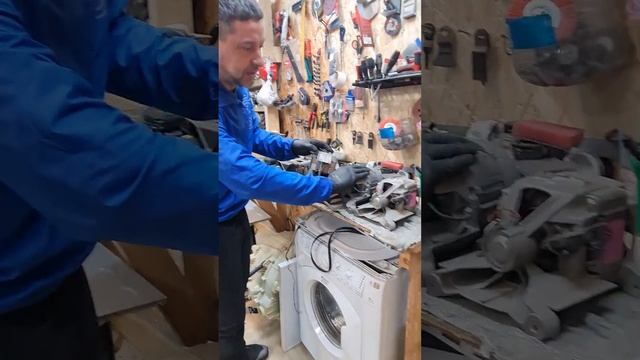 как адаптировать другой мотор к LG и добавить вторую скорость. смотреть онлайн