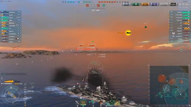 Hindenburg 50 Gold harbor - бой на гайд смотреть онлайн