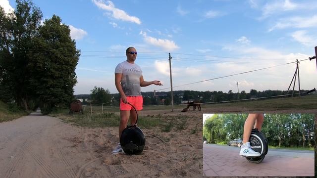 InMotion V5F Electric Unicycle - Обзор РУ.